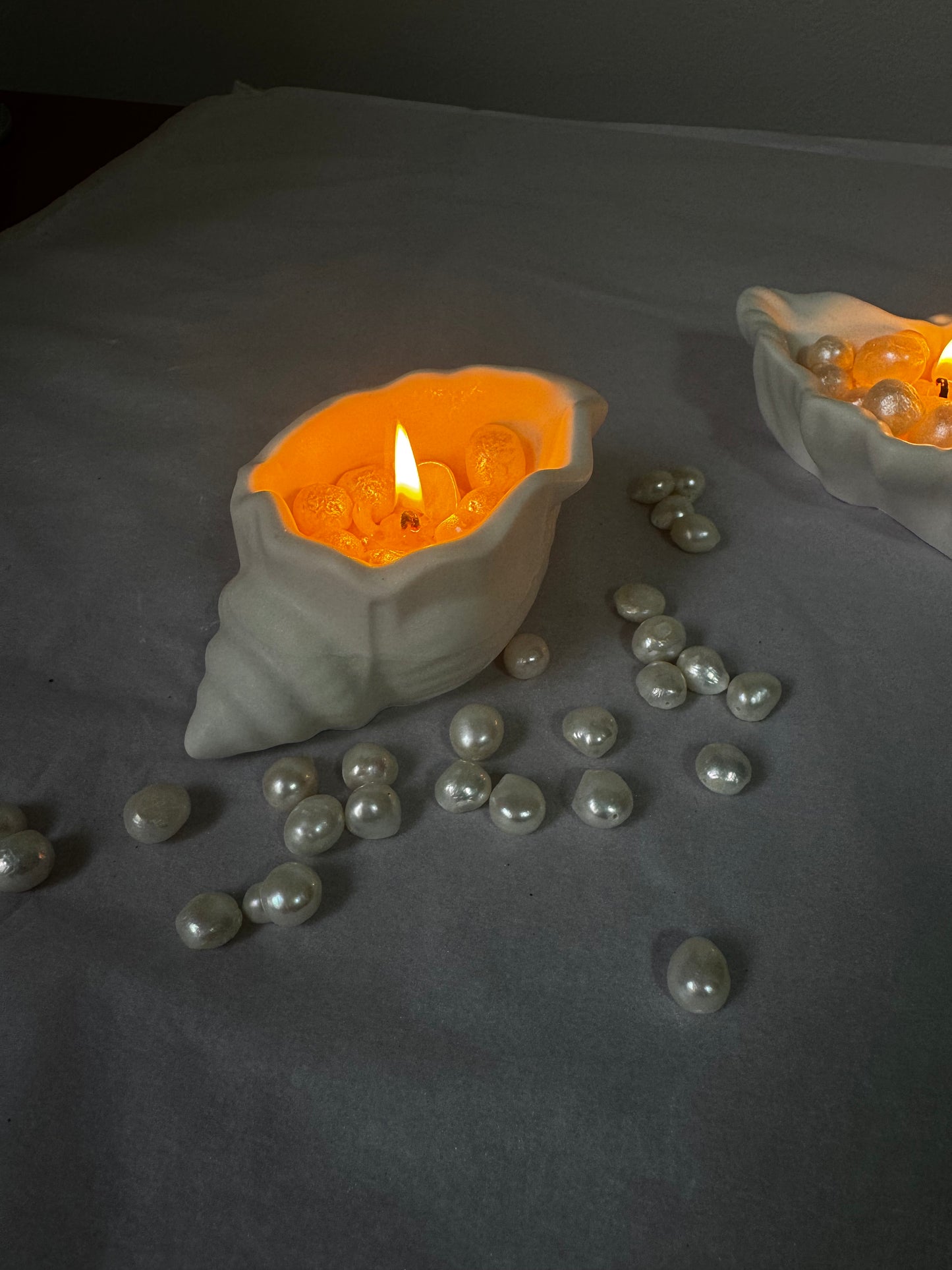 Aphrodite’s Whispers (Set of 2 Shell Candles)