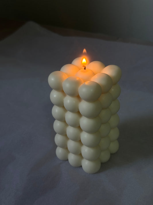 Tall Bubble Column Candle