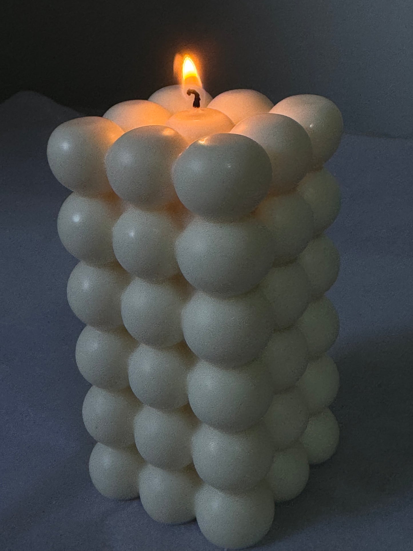 Tall Bubble Column Candle